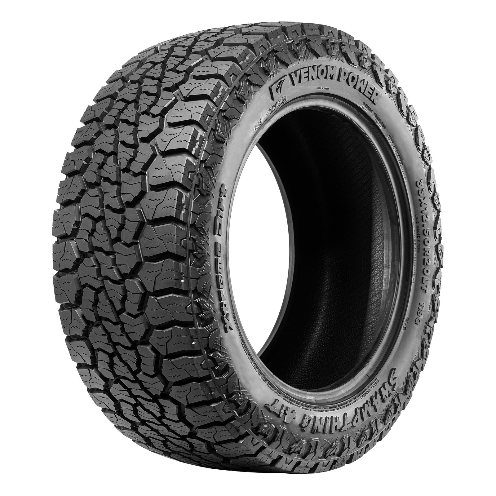 4 New Venom Power Swampthing A/t – Lt35x11.50r20 Tires 35115020 35 11.50 20