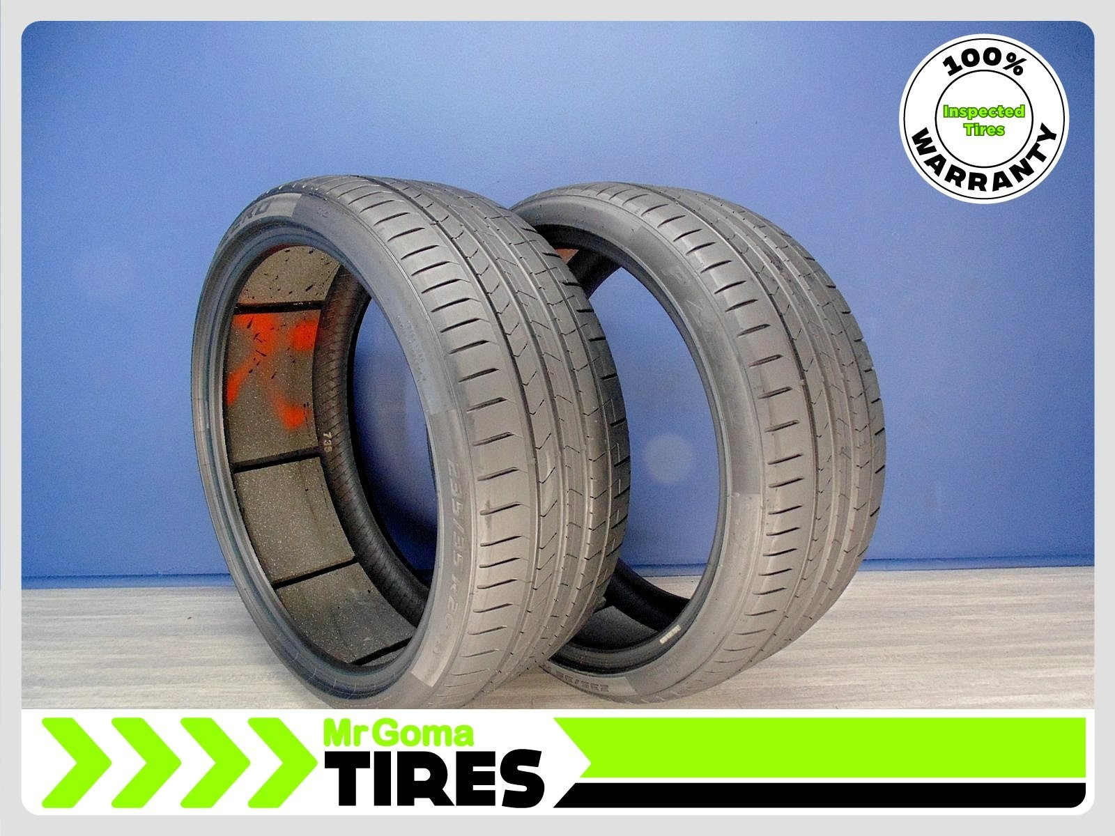 2 PIRELLI P ZERO TM PZ4 TO PNCS XL 235/35R20 USED TIRES 7.6/32 TREAD 2353520