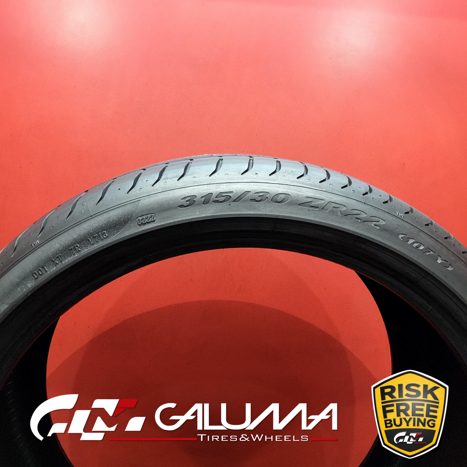 Set of 2 Tires Pirelli P Zero (N0) 315/30ZR22 315/30/22 3153022 No Patch #86800
