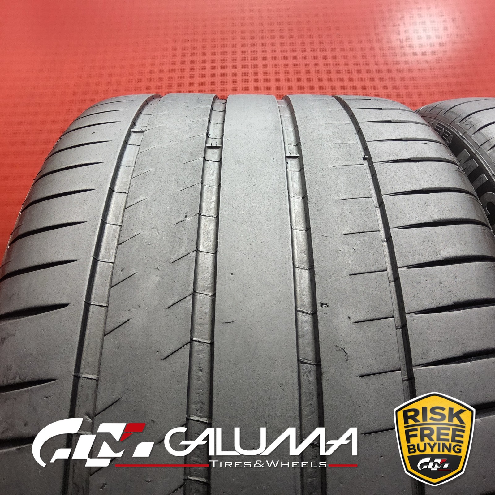 Set of 2 Tires LikeNEW Michelin Pilot Sport 4S 315/30ZR22 315/30/22 107Y #94583