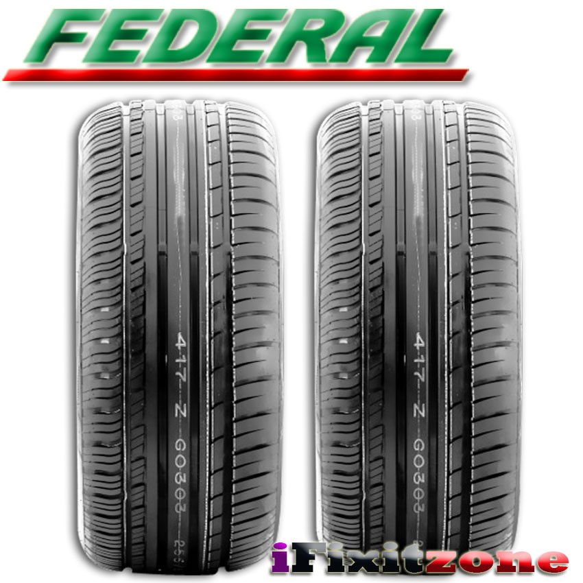 2 Federal Couragia F/X 245/55R19 103V All Season Performance Suv Radial Tire