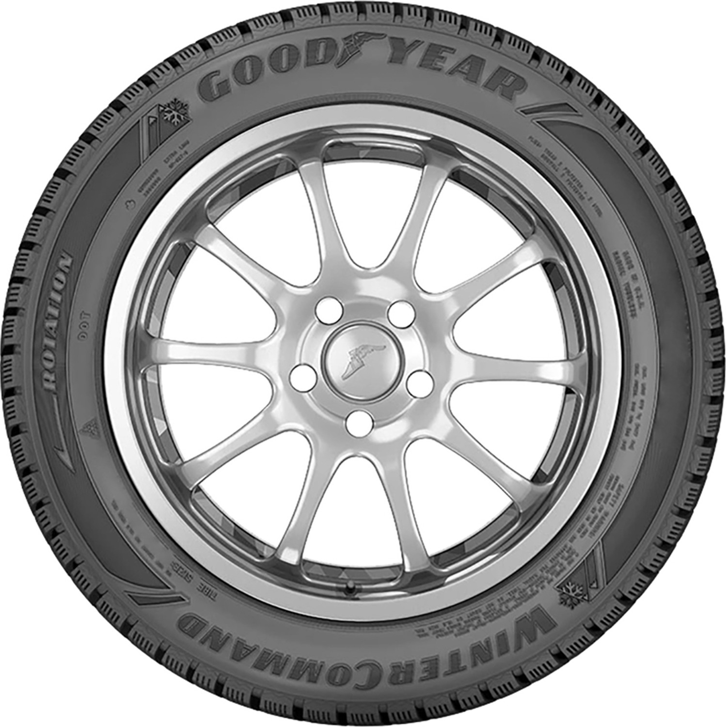 Tire Goodyear WinterCommand 215/55R16 97T XL Winter Snow