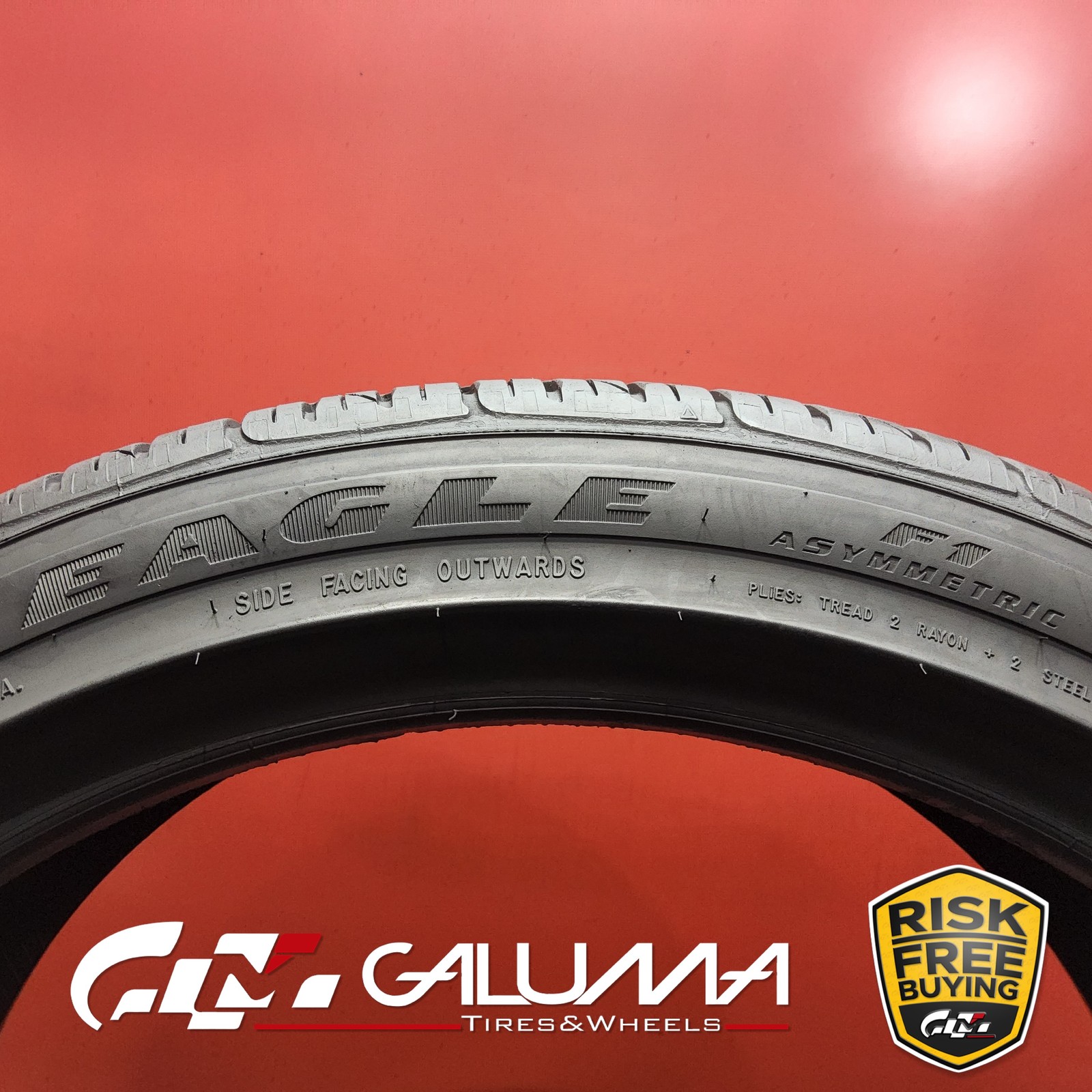 1 Tire LikeNEW Goodyear Eagle F1 Asymmetric RunOnFlat 245/40/20 R20 95V #95260