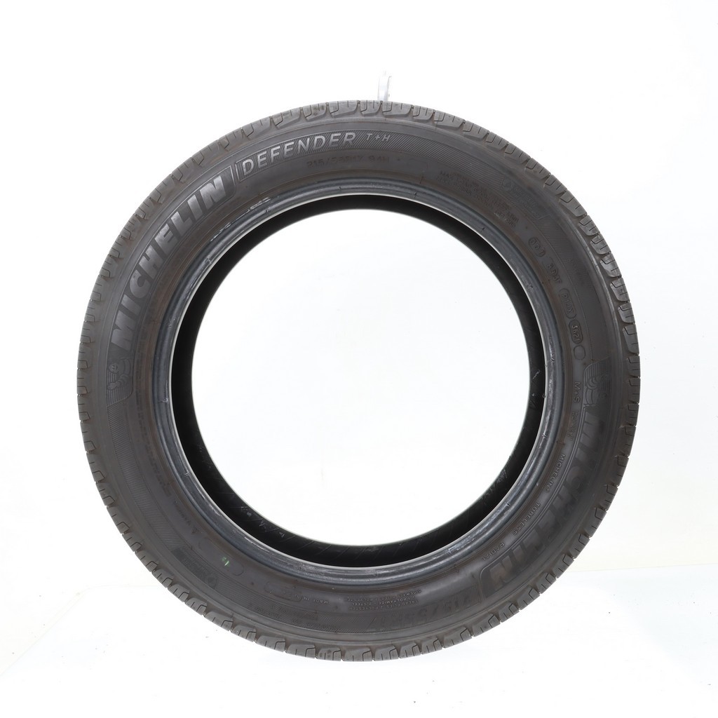 Used P 215/55R17 Michelin Defender T+H 94H – 7/32