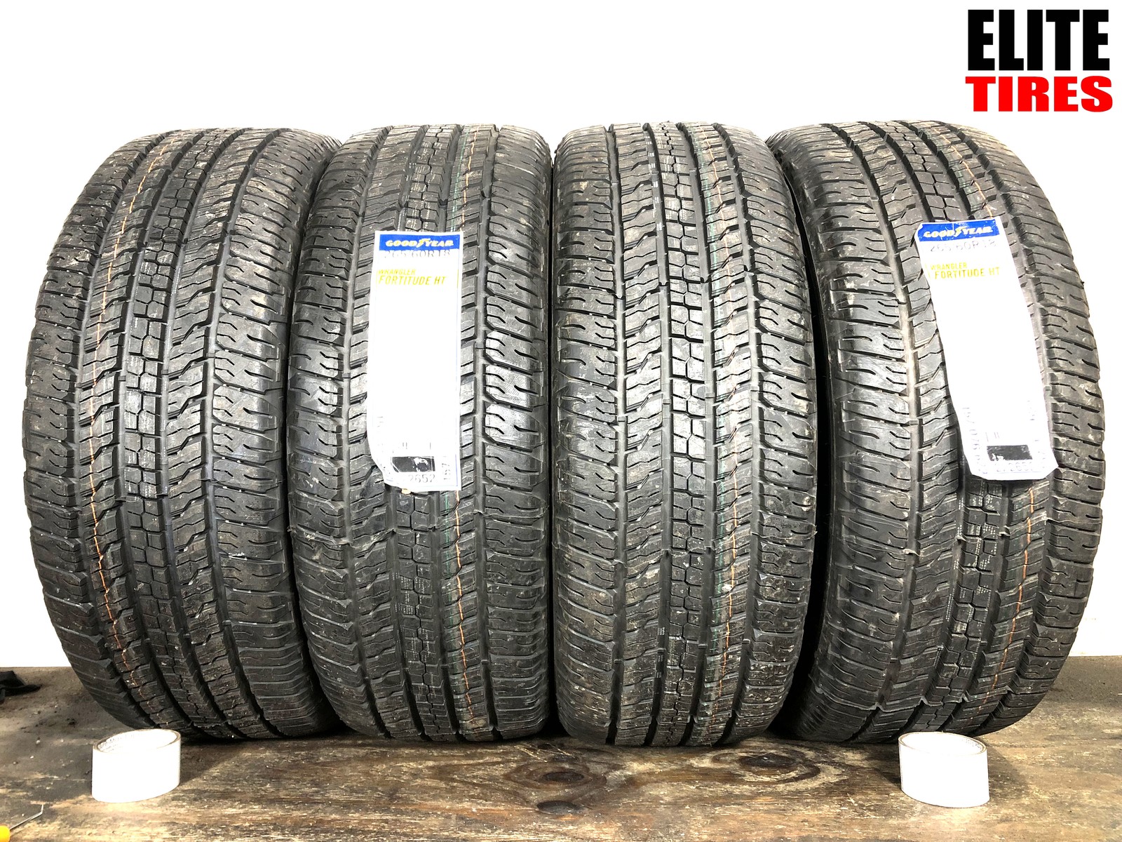 [4] Goodyear Wrangler Fortitude HT P265/60R18 265 60 18 New Tire