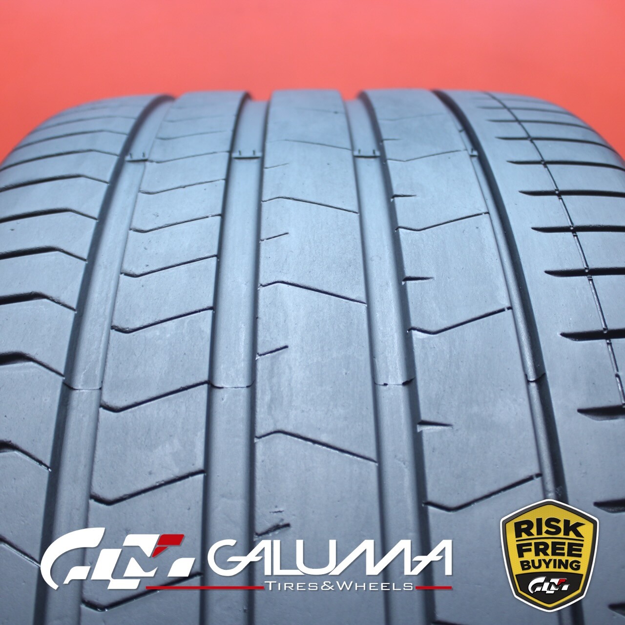 1(One) Tire Take Off Pirelli P Zero PZ4 315/30ZR22 315/30/22 107Y No Patch 80079
