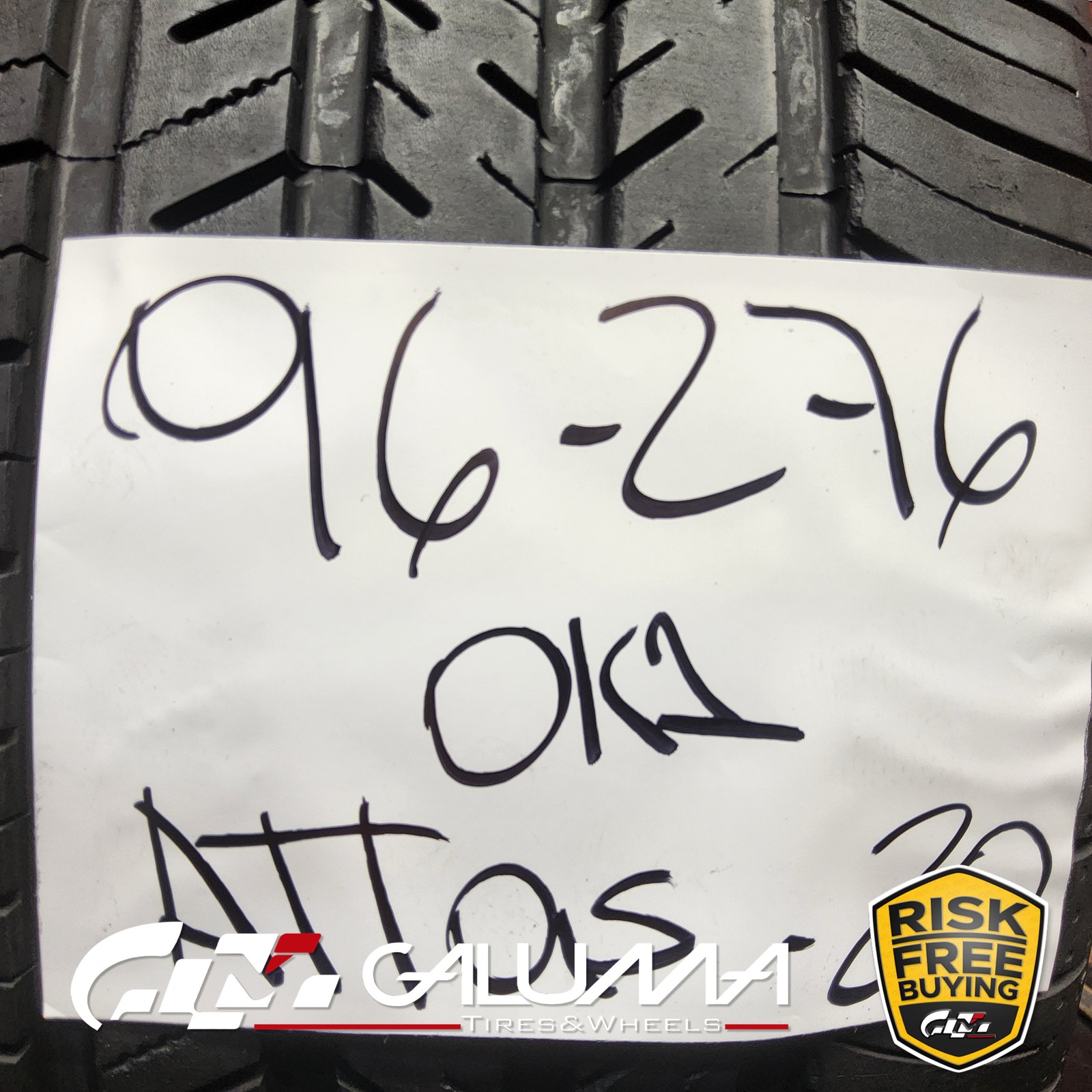 1 Tire LikeNEW Atlas Force UHP XL 255/40R20 255/40/20 2554020 No Repairs #96276