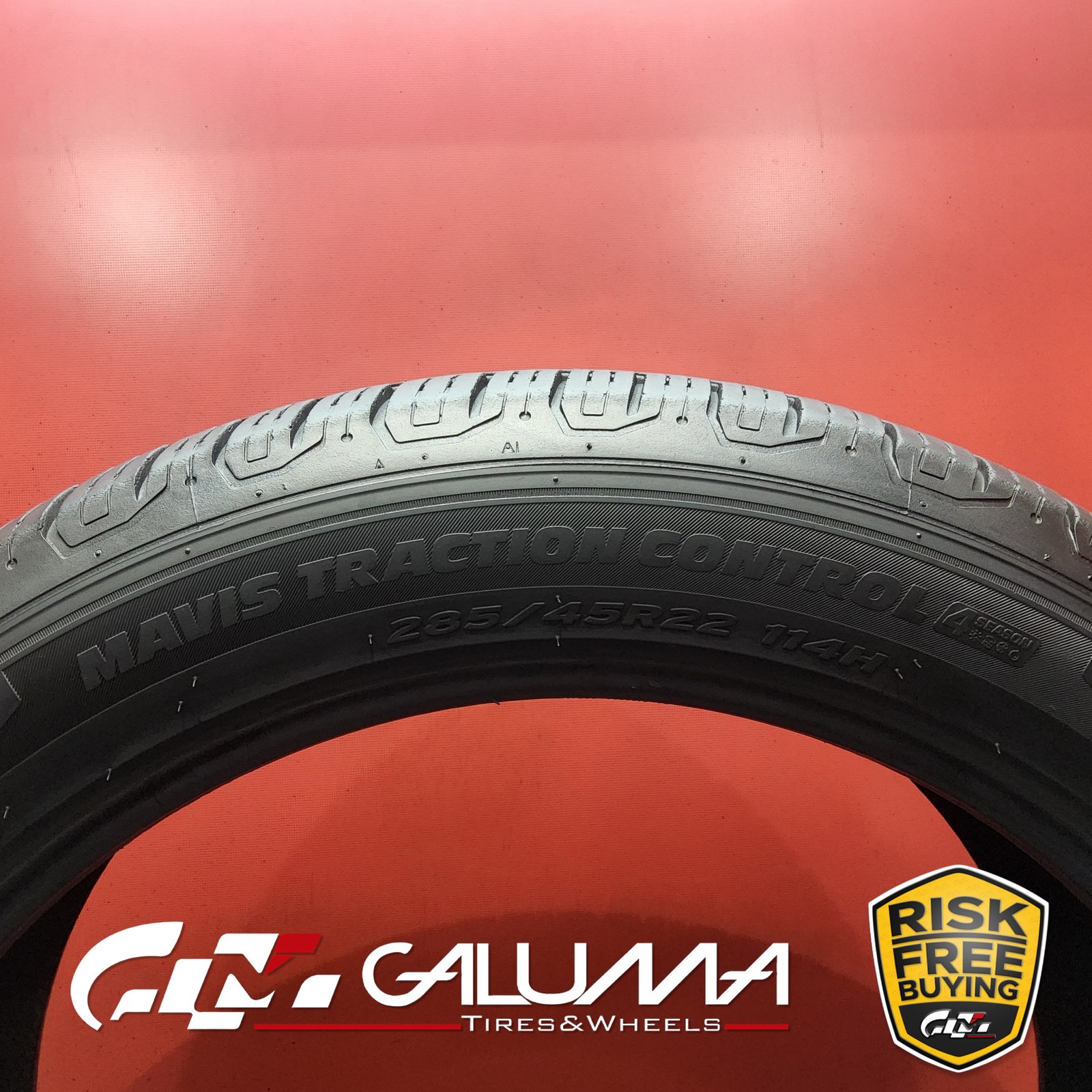 1 (One) Tire Hankook Mavis Traction Control XL 285/45R22 285/45/22 2854522 91636