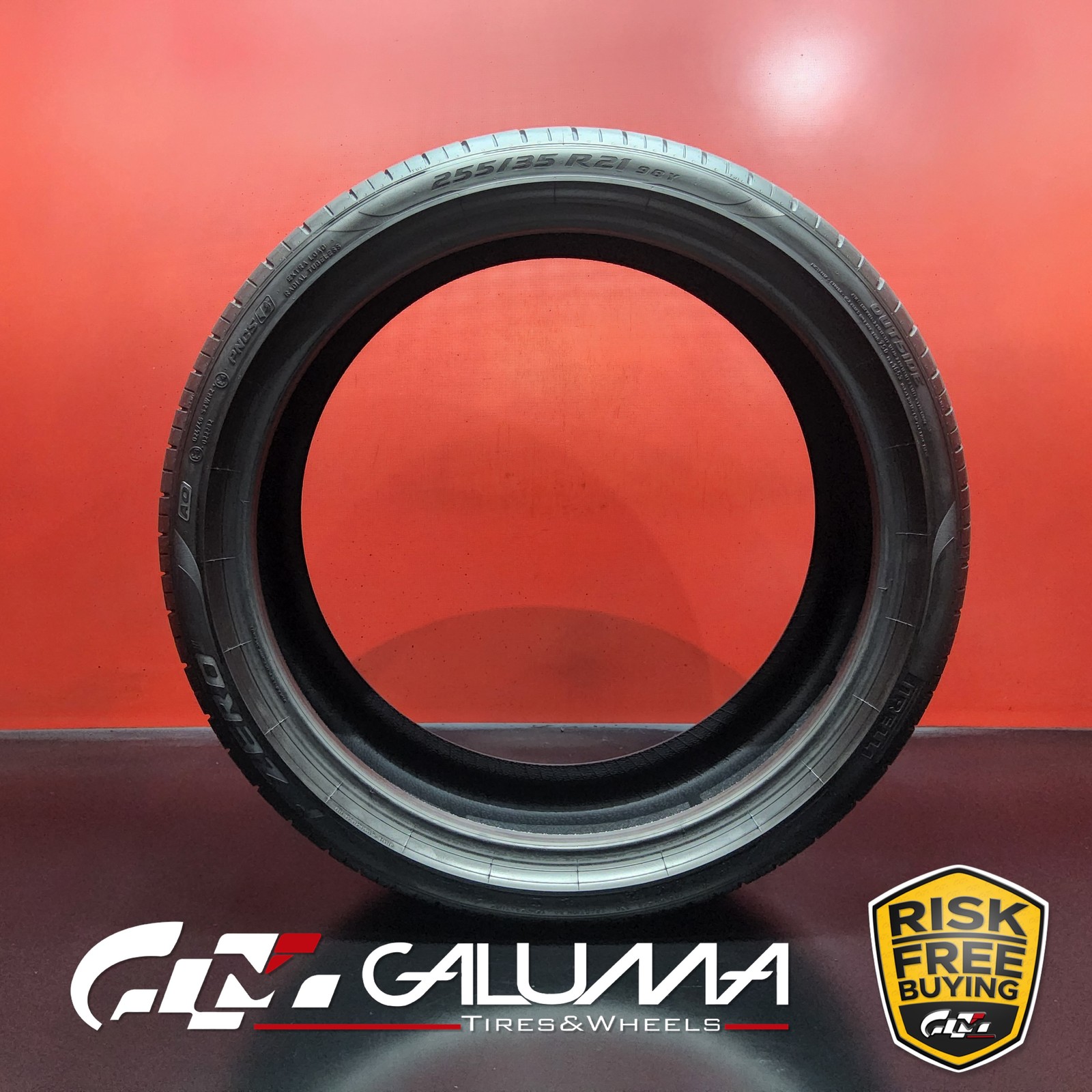 1 Tire LikeNEW Pirelli P-Zero (PZ4) PNCS 255/35R21 2553521 98Y No Repairs #95224