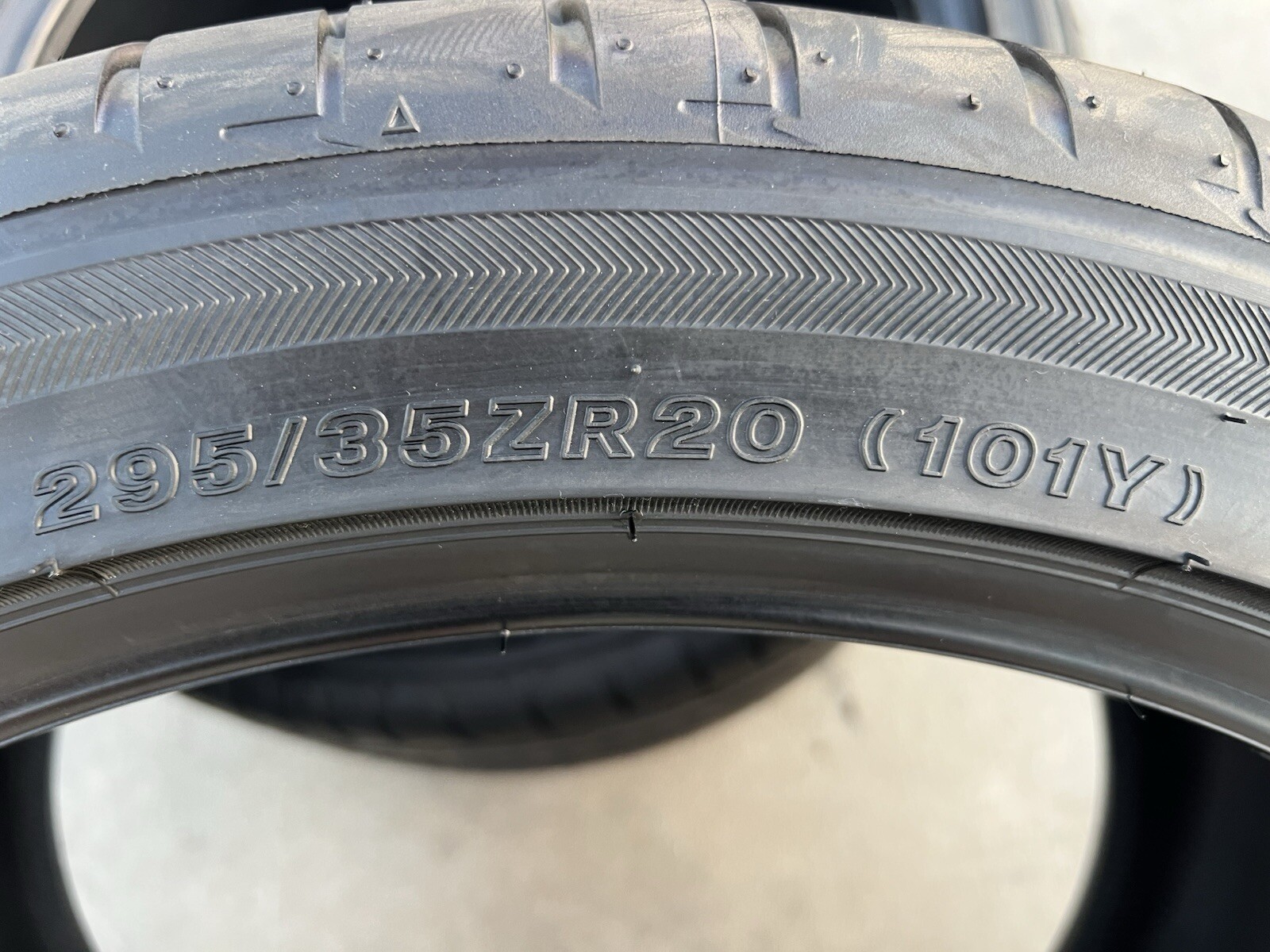 Set of TWO BRAND NEW 295/35ZR20 Bridgestone Potenza S001 Tires 2953520