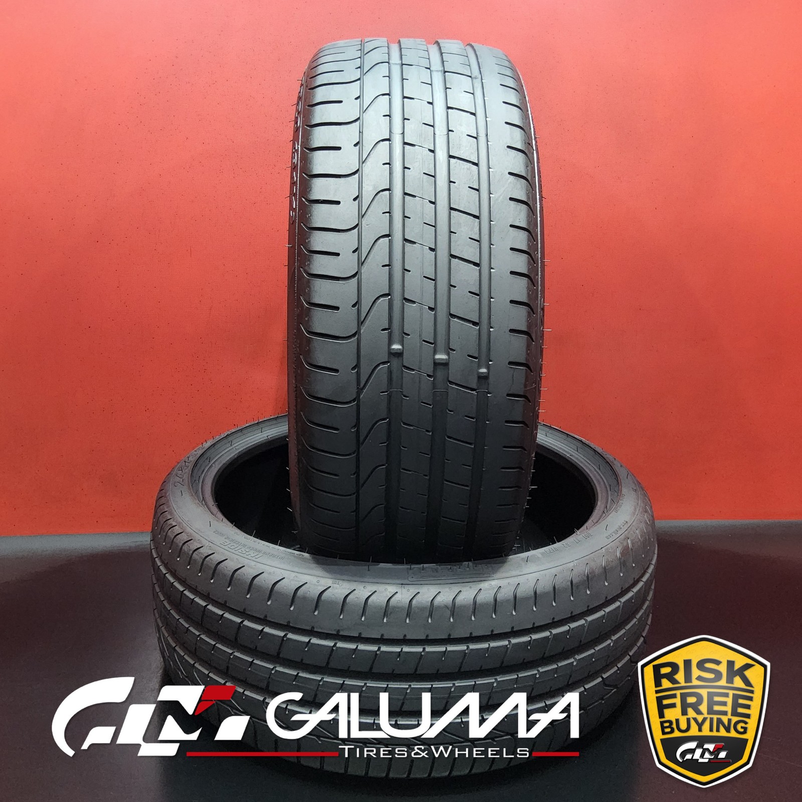 Set of 2 Tires Pirelli P Zero (N1) 245/35ZR20 245/35/20 91Y No Patch #93699