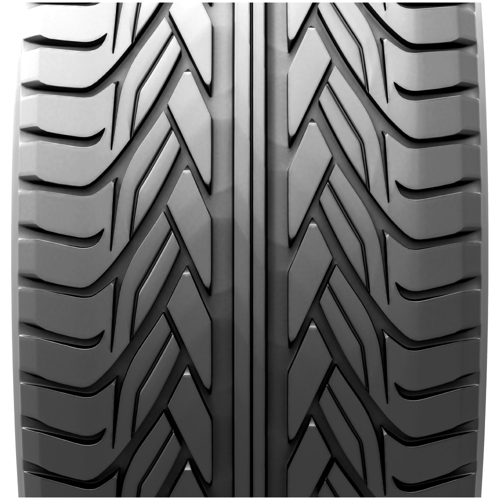 (QTY 4) 255/30R30 Lexani LX-Thirty 103W XL Black Wall Tires