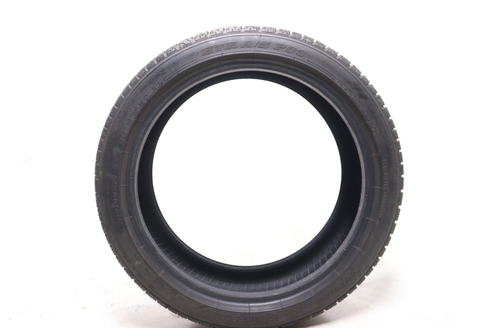 Set of 4 Used 215/45R18 Sumitomo HTR AS P03 – 93W – 7-7.5/32