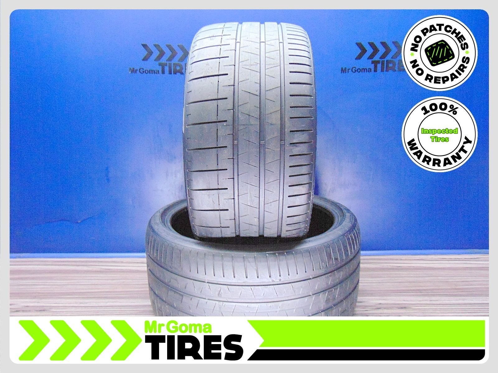 2 PIRELLI P ZERO TM CORSA PZC4 N0 315/30ZR22 USED TIRES 65% LIFE 3153022