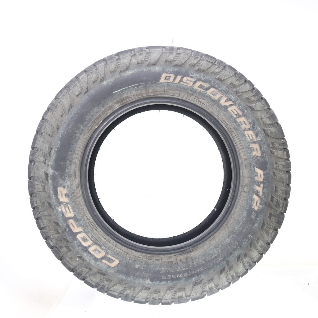 Set of (4) Used LT 245/75R17 Cooper Discoverer ATP II 121/118S – 12.5-13.5/32