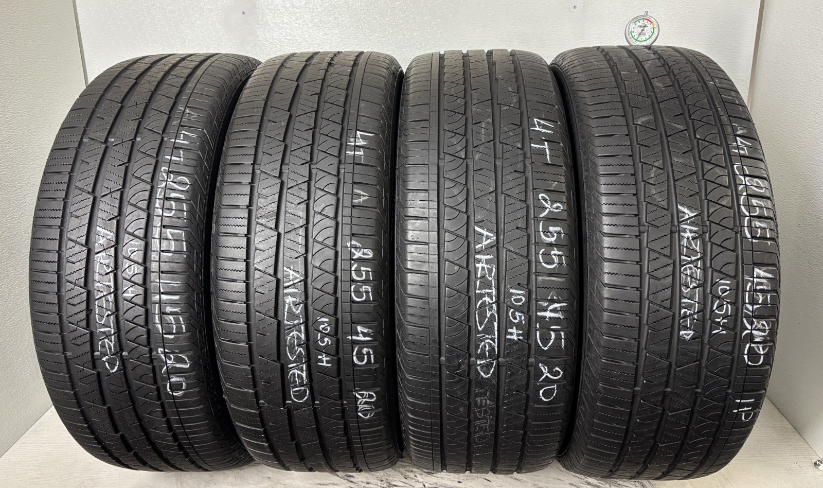 NO SHIPPING ONLY LOCAL PICK Set 4 Tires 255 45 20 Continental CrossContact Vol