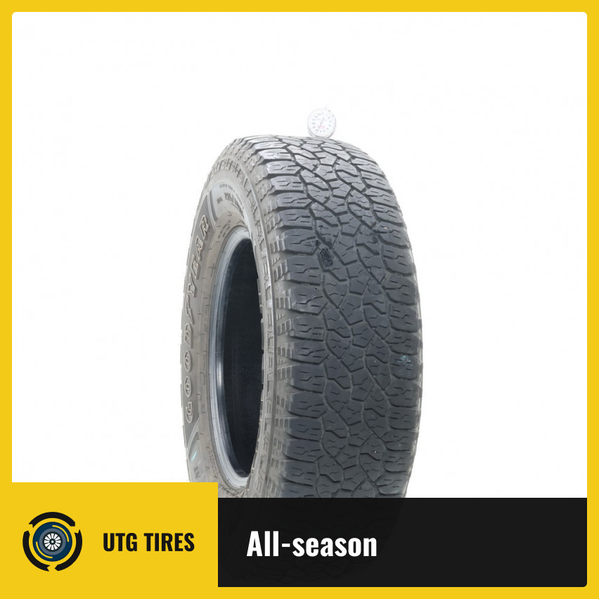 Used 255/70R16 Goodyear Wrangler Workhorse AT 111S – 7.5/32