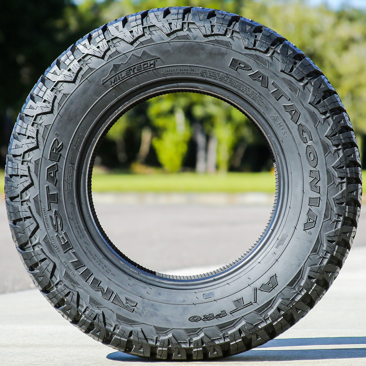 Tire Milestar Patagonia A/T Pro LT 235/85R16 Load E 10 Ply AT All Terrain
