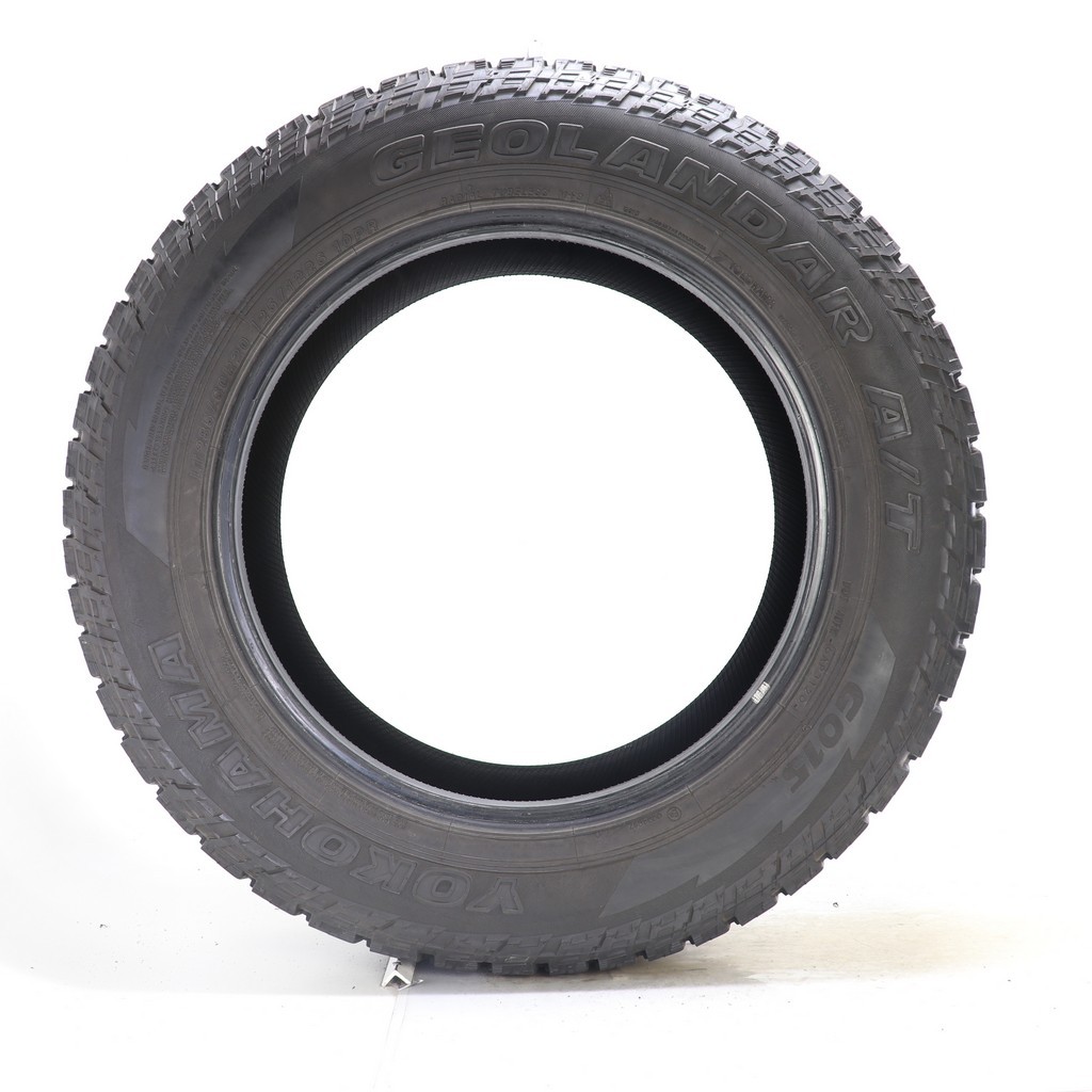 Set of (4) Used LT 285/60R20 Yokohama Geolandar A/T G015 125/122S – 9-10.5/32