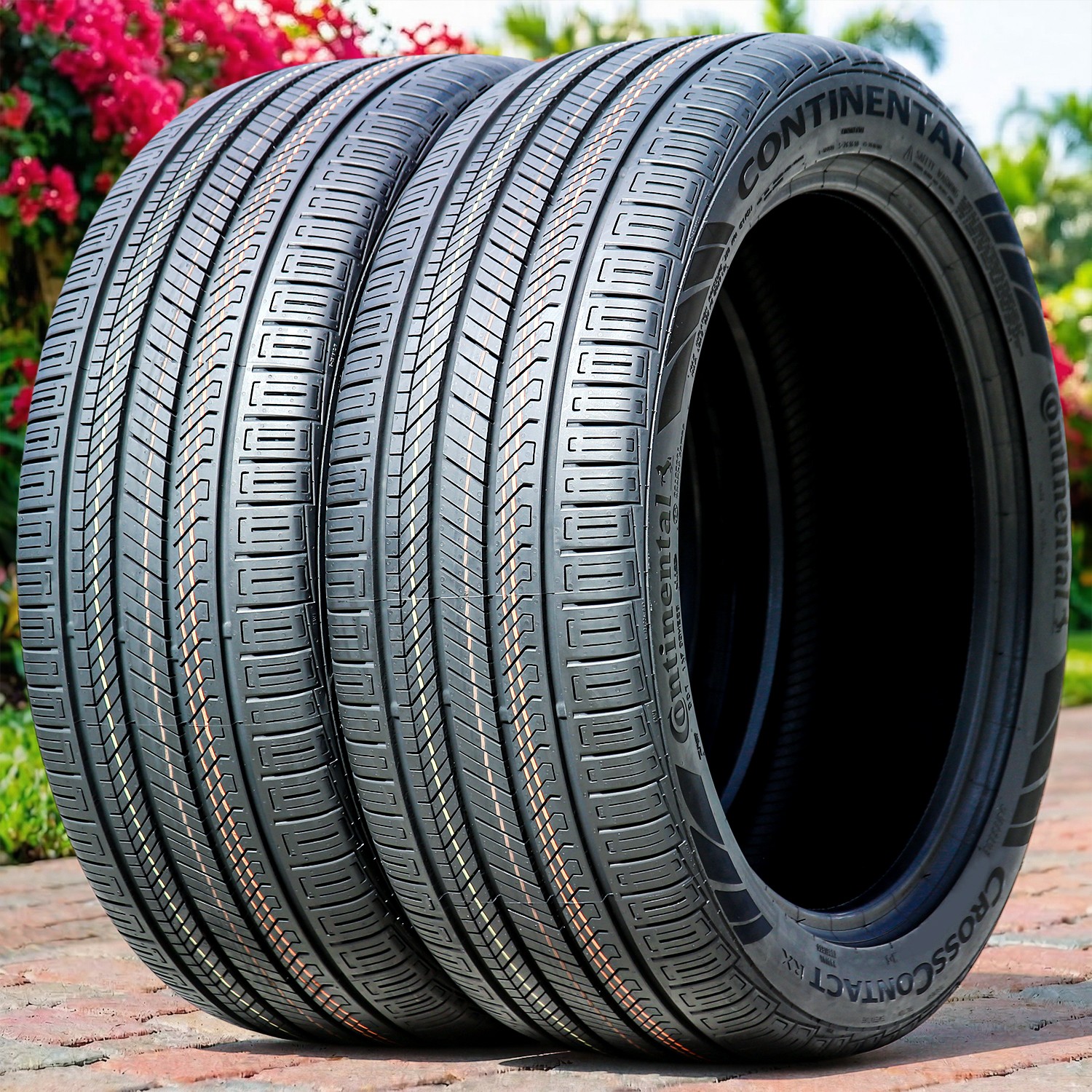 4 Tires Continental CrossContact RX EV Ready (OE) 255/45R20 105H XL All Season