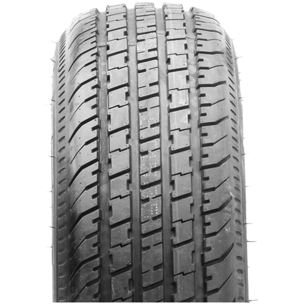(QTY 2) ST235/80R16 Advanta ST Radial 127/122N LRF Black Wall Tires