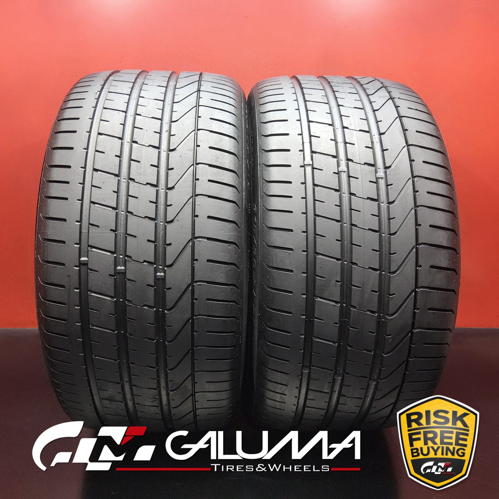 Set of 2 Tires LikeNEW Pirelli P Zero (N0) XL 315/30ZR22 315/30/22 107Y #94050