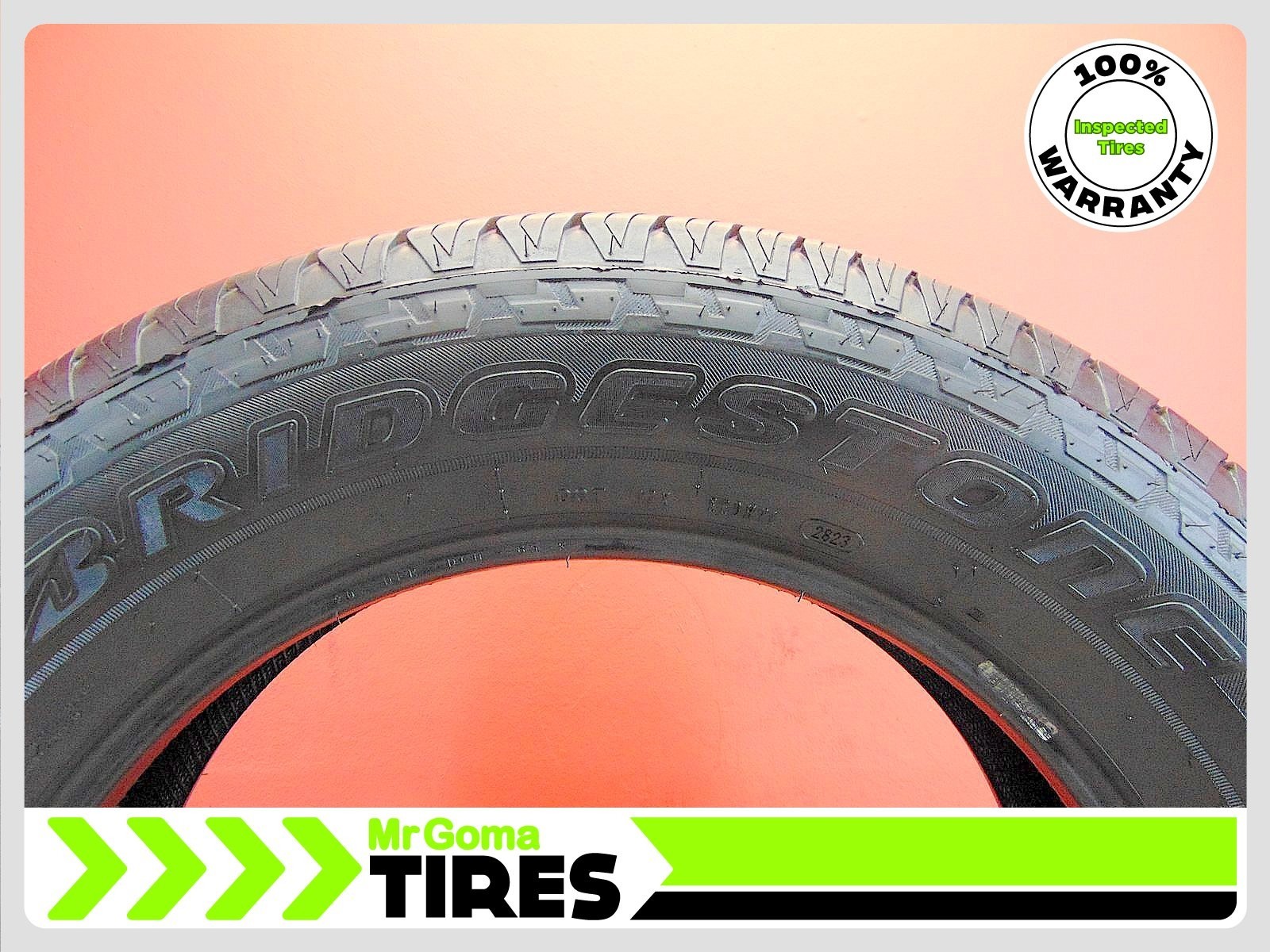 1 USED TIRE BRIDGESTONE DUELER H/T 685 – 265/60R20 7.3/32 DOT 2023 112H -2656020