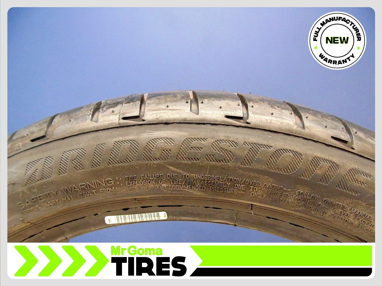 1 BRAND NEW TIRES BRIDGESTONE POTENZA S001 MOE RFT XL 245/40R18 97Y 2454018
