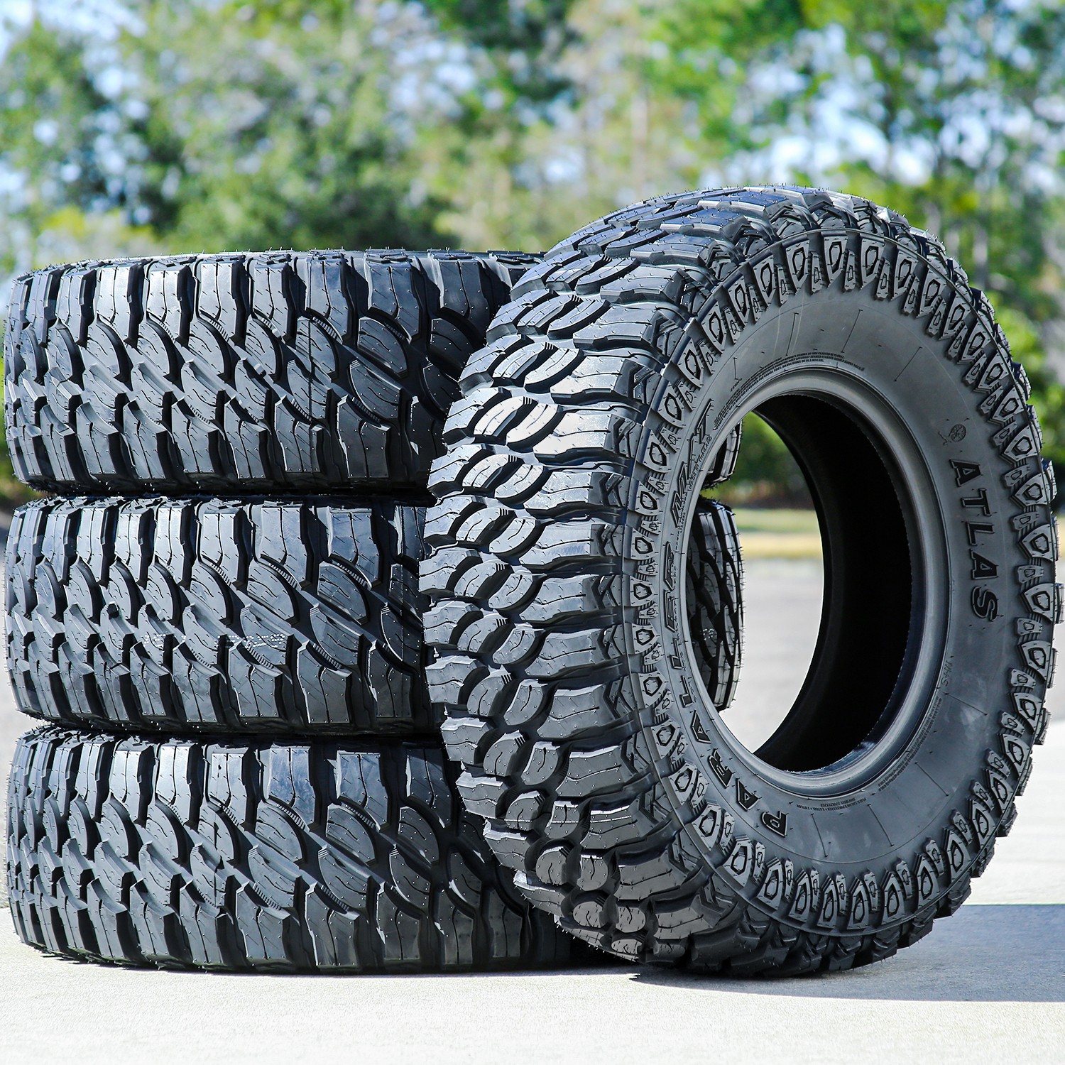 Tire Atlas Paraller M/T LT 305/70R16 Load E 10 Ply MT Mud