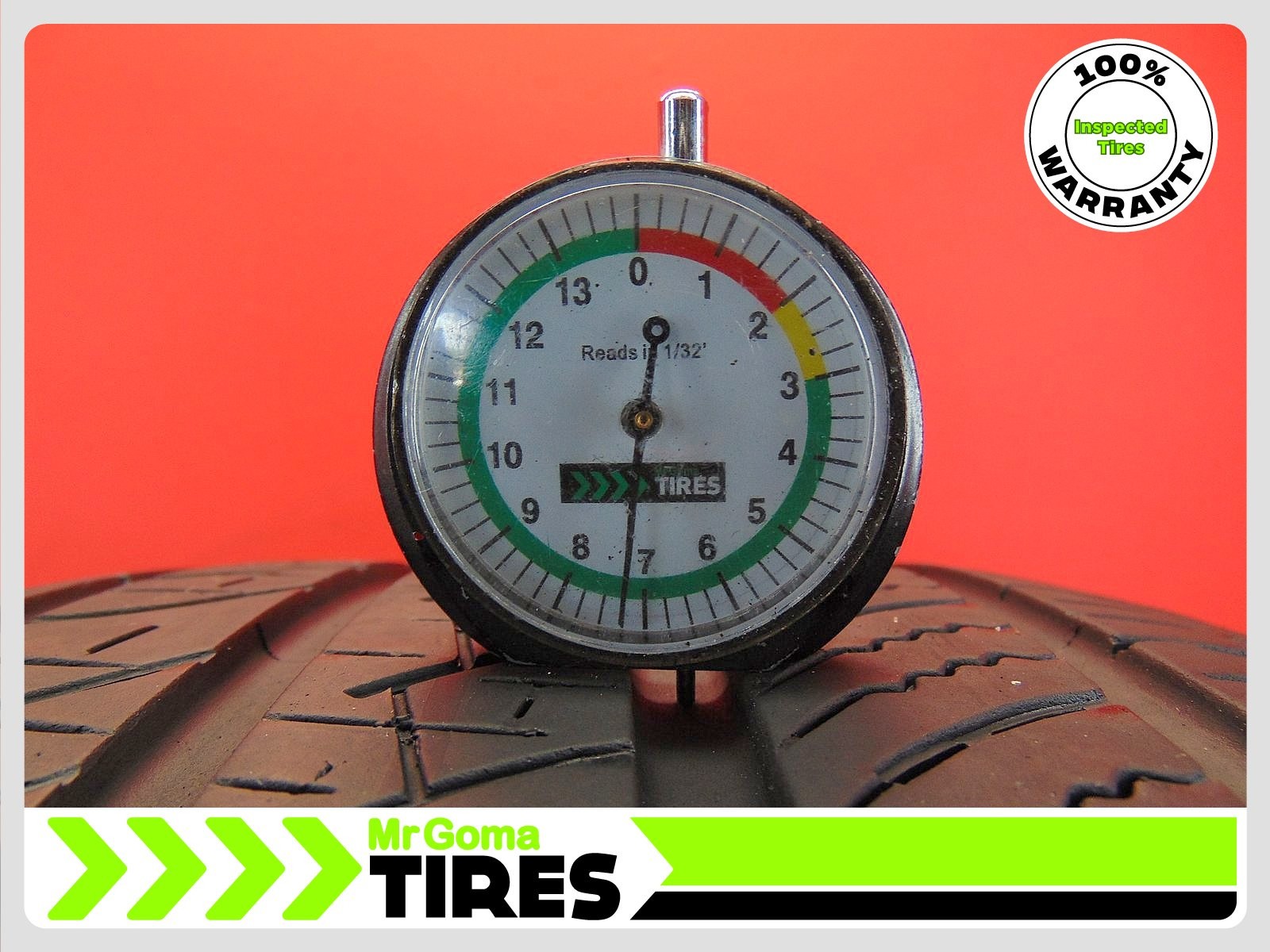 1 PIRELLI SCORPION ZERO A/S RSC RFT XL 265/50R19 USED TIRE 7.3/32 TREAD RUN FLAT