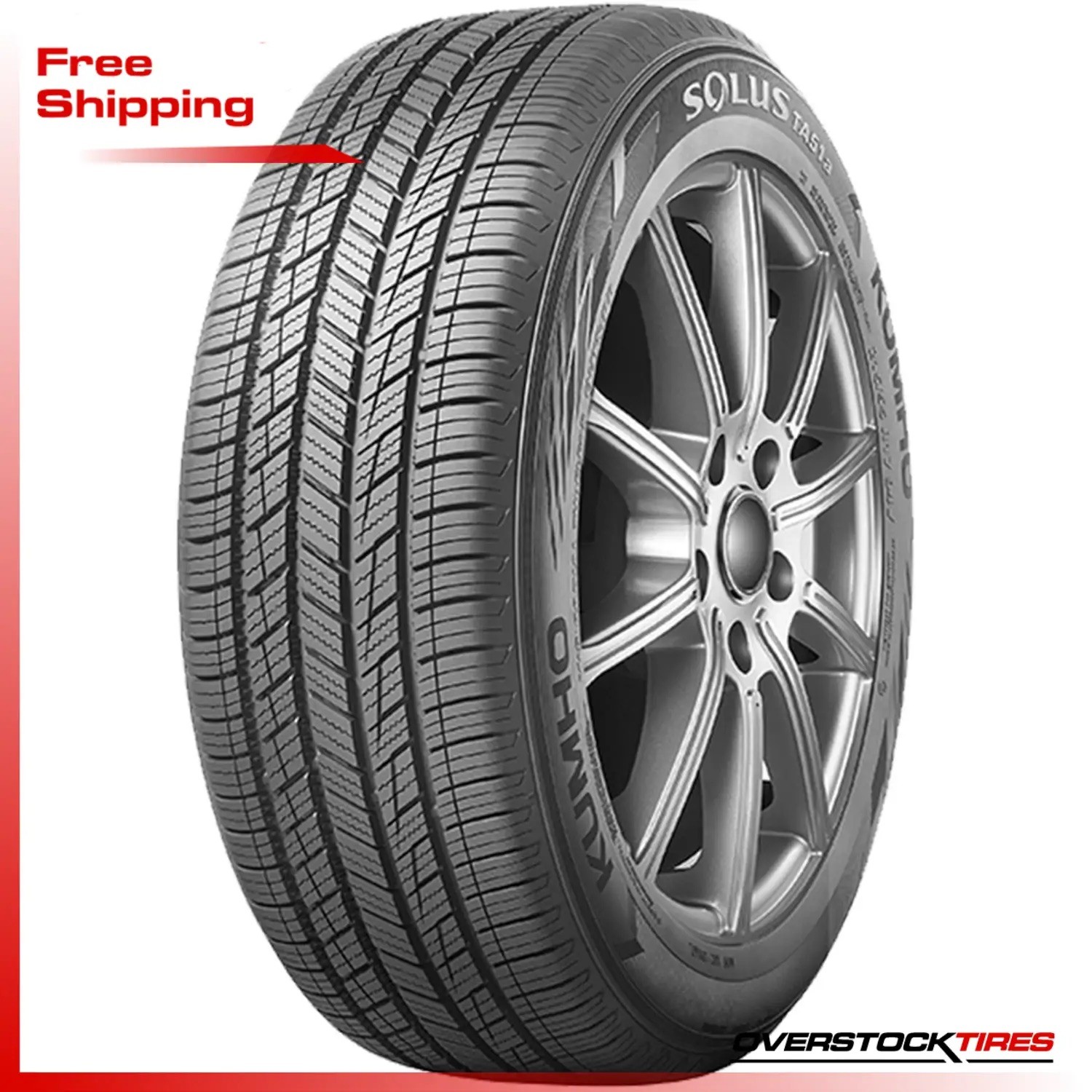 1 NEW 245/40R18 Kumho Solus TA51a 97V (DOT:0124) Tire 245 40 R18