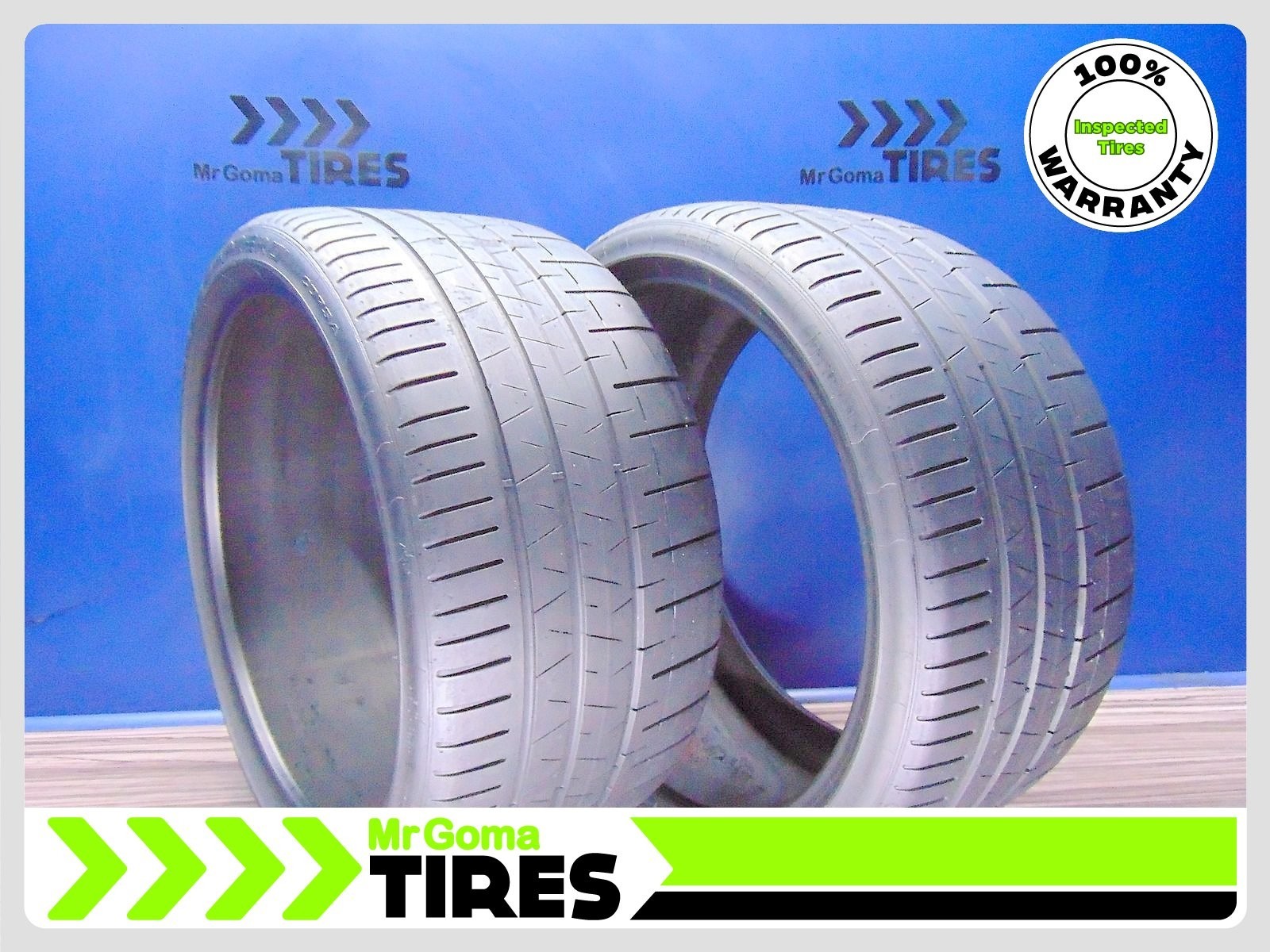 2 PIRELLI P ZERO CORSA PZC4 N0 XL 315/30R22 USED TIRES 2022 DOT 3153022