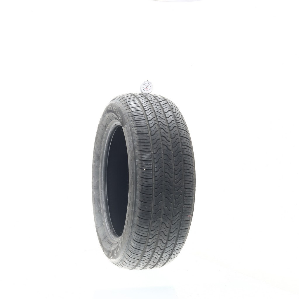 Set of (4) Used 235/55R17 Firestone All Season (Firestone) 99T – 7.5-9/32