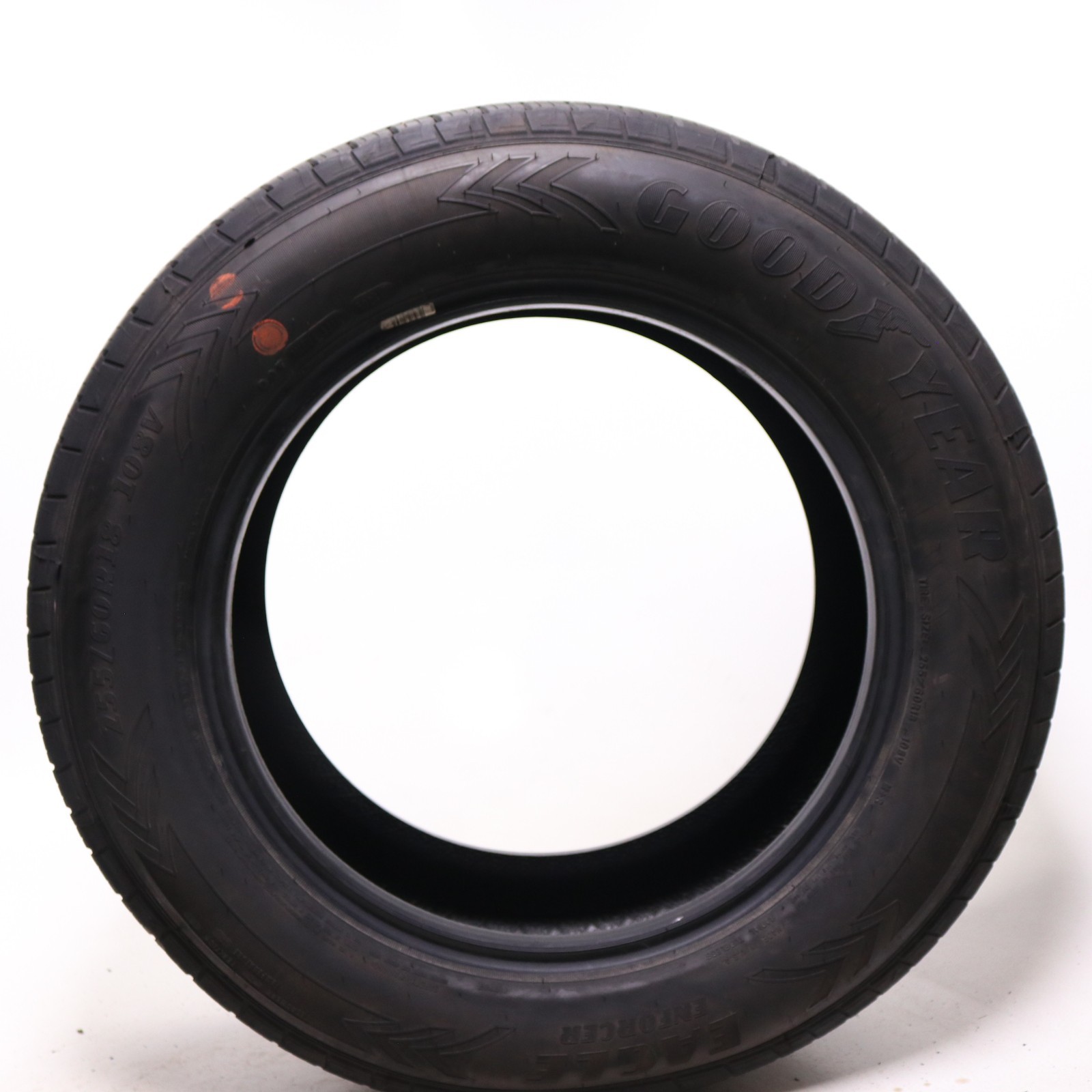 Set of 4 Used 255/60R18 Goodyear Eagle Enforcer – 108V – 9.5-10/32