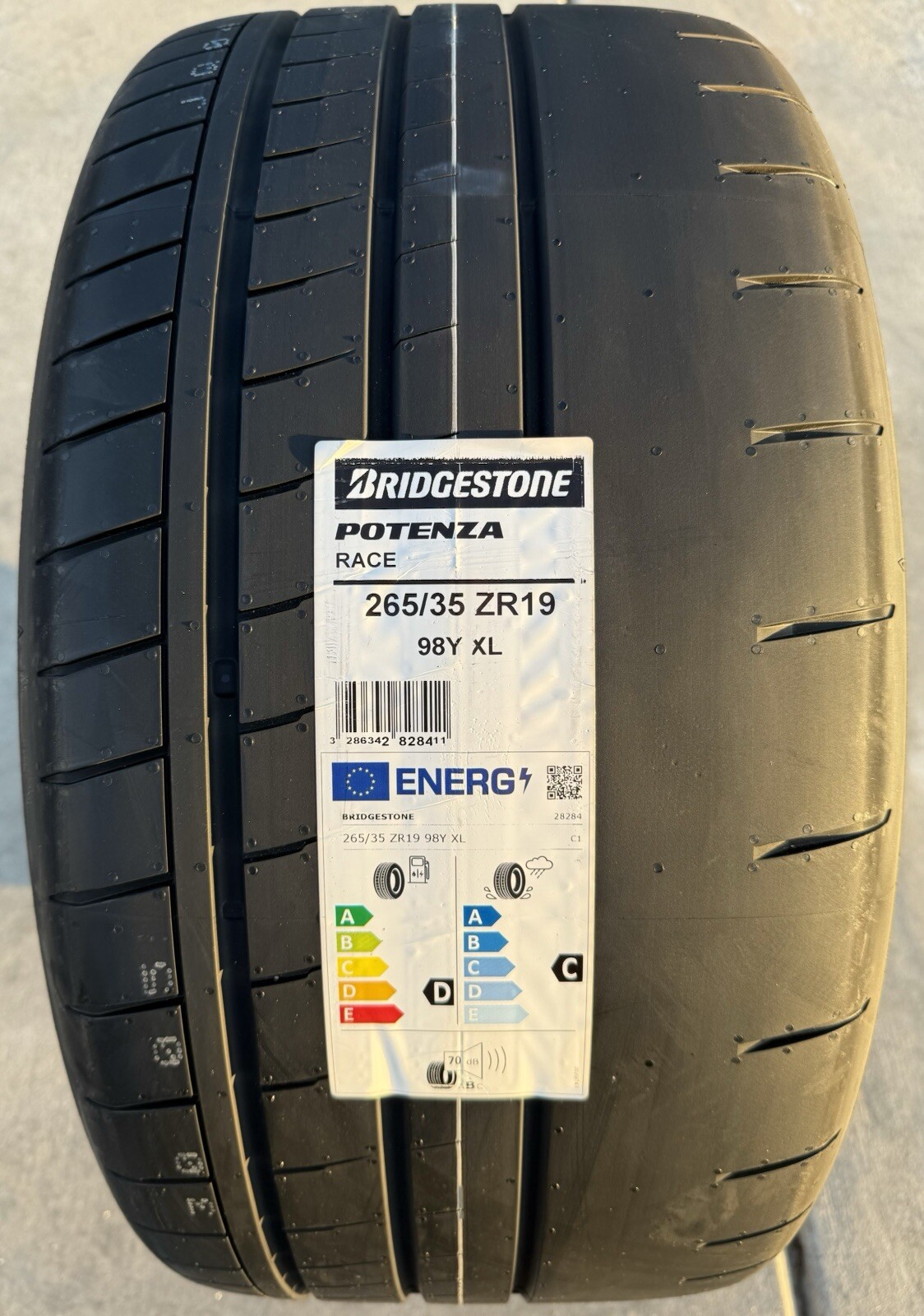 TWO BRAND NEW 265/35ZR19 Bridgestone Potenza Race Tires Like Michelin Cup 2!