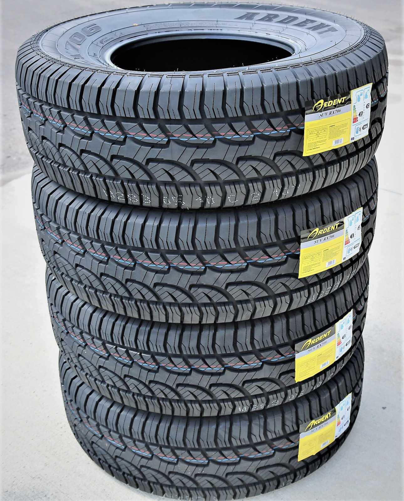6 Ardent SUV RX706 235/85R16 120/116S E 10 Ply Light Truck All Terrain Tires