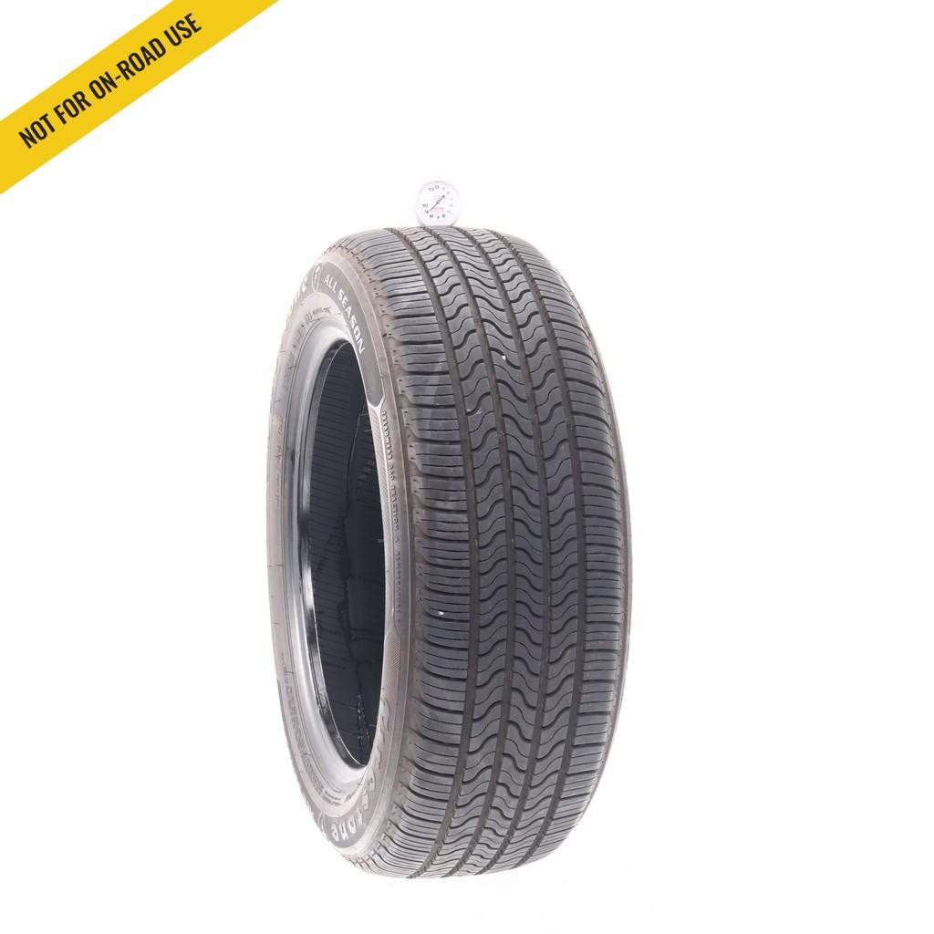 Set of (4) Used 215/55R17 Firestone All Season (Firestone) 94V – 8.5/32