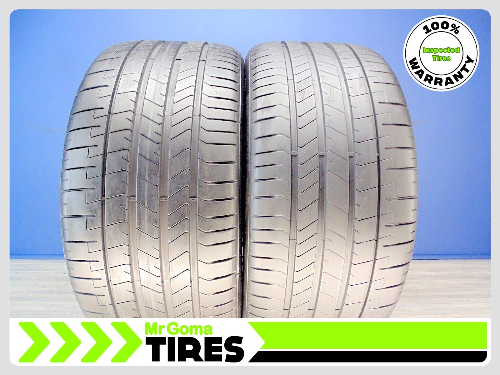 2 PIRELLI P ZERO PZ4 KS RFT RSC XL 315/35R22 USED TIRES 7.9/32 TREAD 3153522