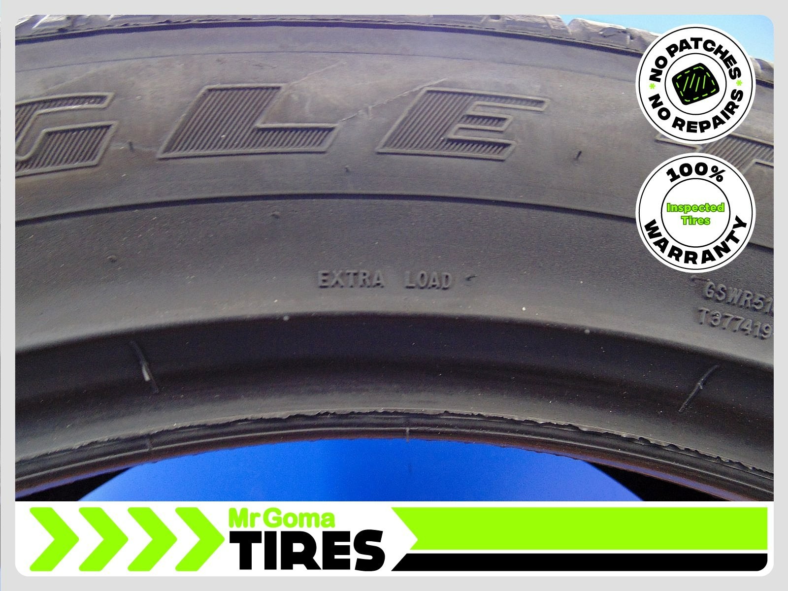 1 GOODYEAR EAGLE TOURING XL 285/45R22 USED TIRE 8.5/32 TREAD 114H 2854522