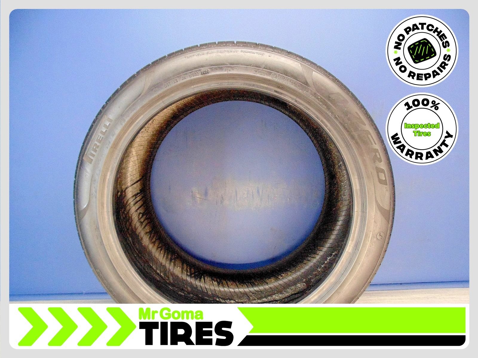 1 PIRELLI P ZERO TM PZ4 L XL 325/35ZR22 USED TIRE 7.6/32 TREAD 114Y LAMBORGHINI
