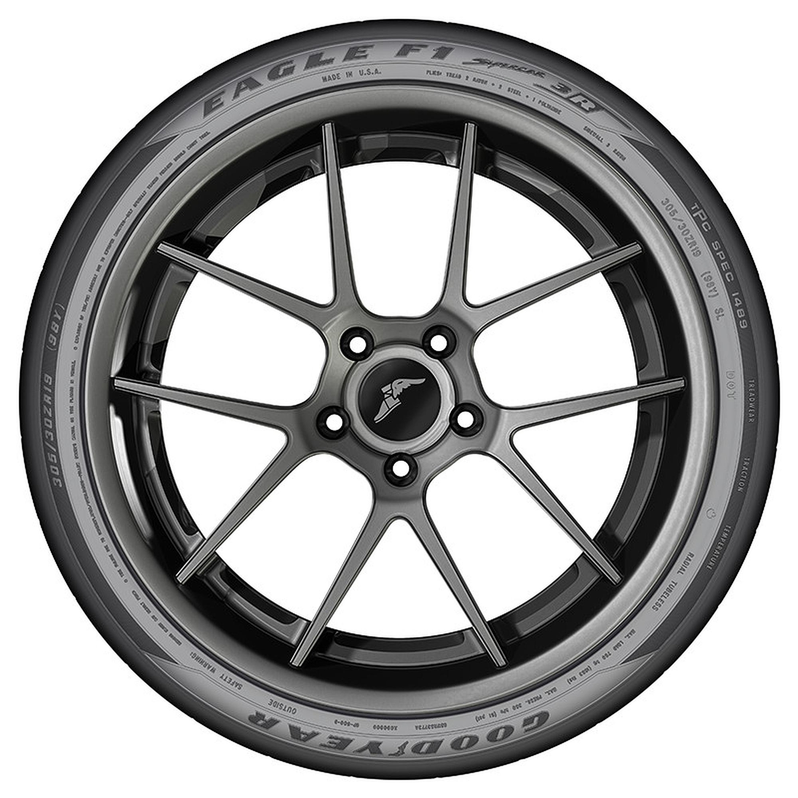 1 New Goodyear Eagle F1 Supercar 3r – 305/30r19 Tires 3053019 305 30 19