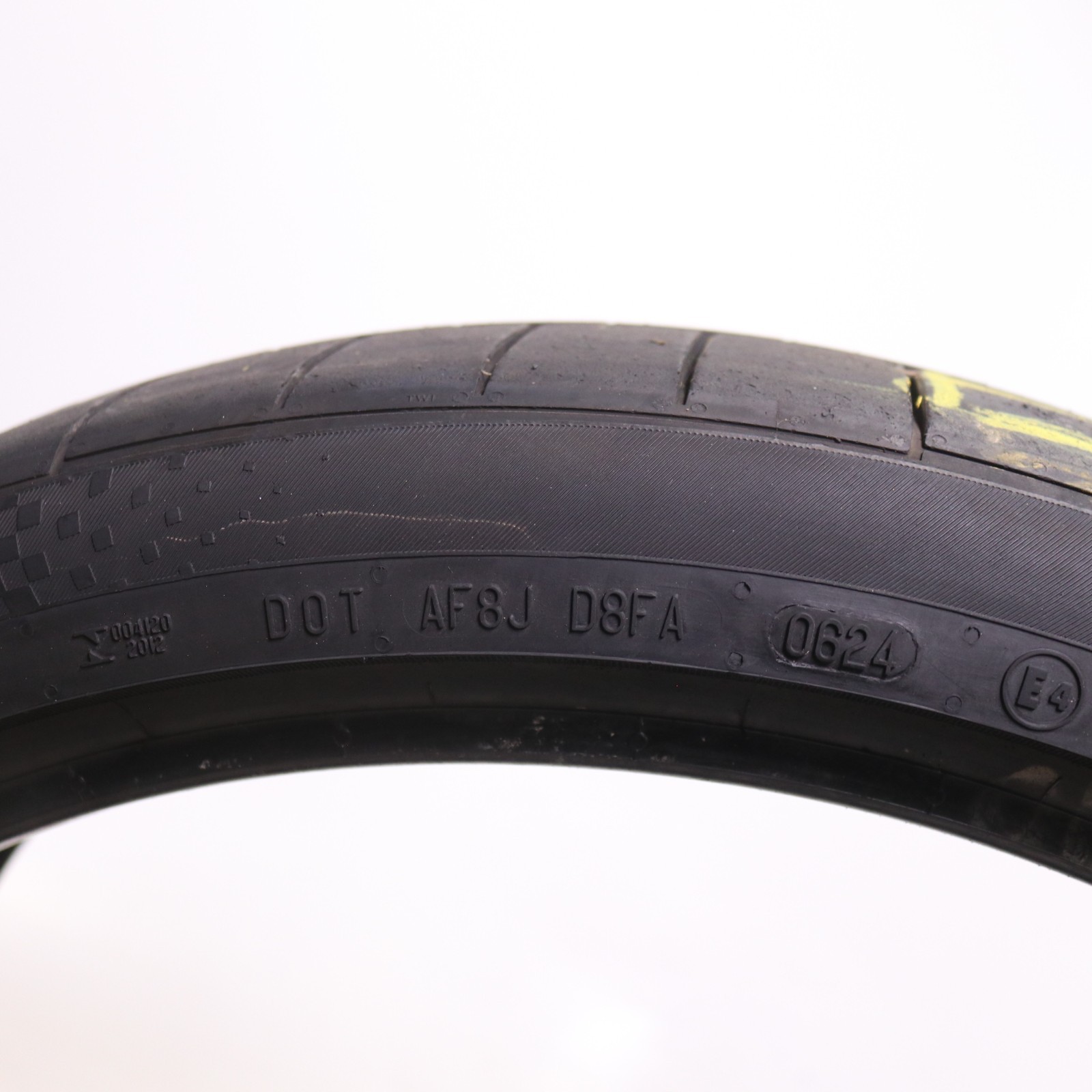 Used 255/35ZR21 Continental SportContact 6 MO1 – 98Y – 7.5/32