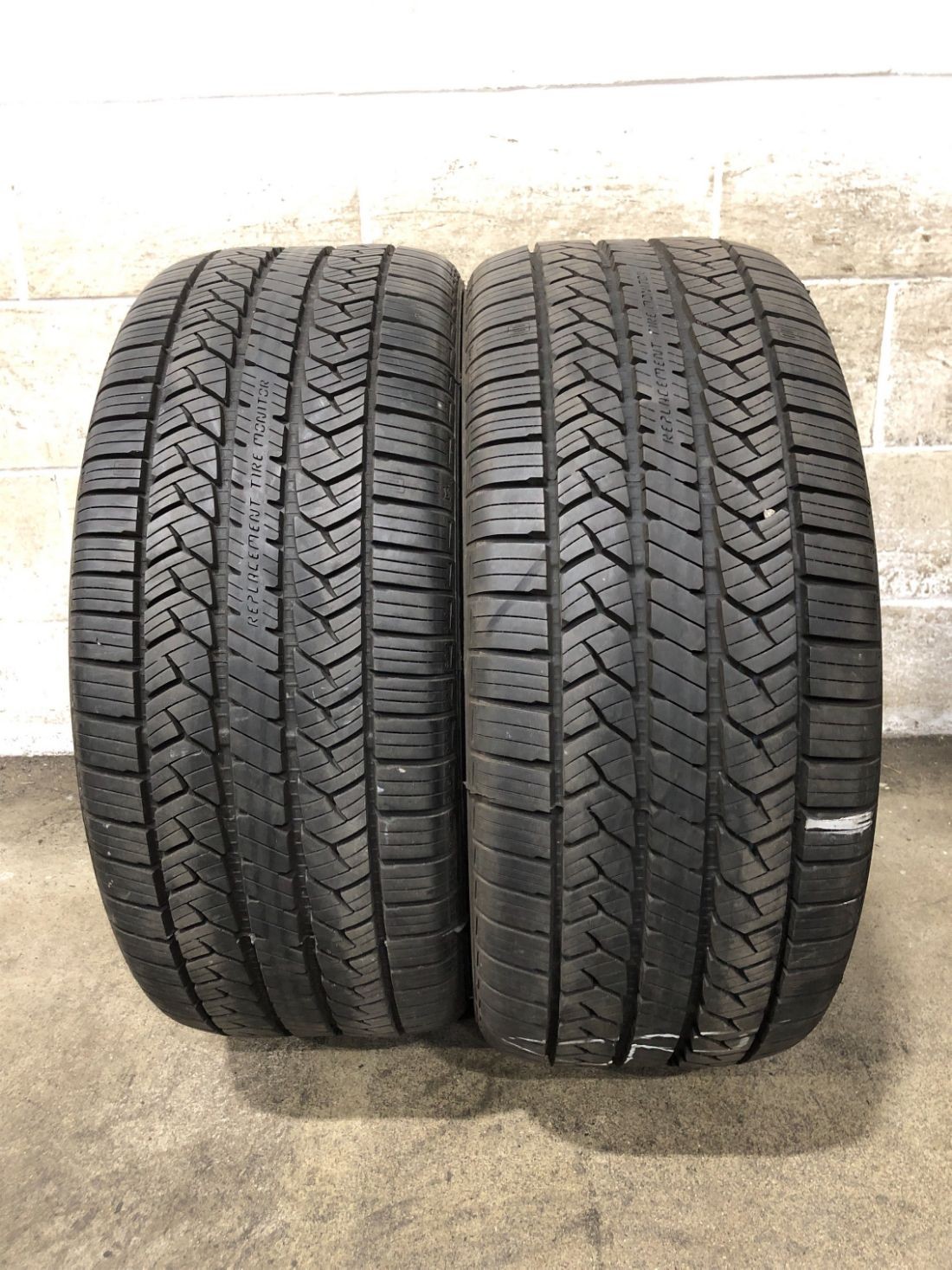 2x P245/45R18 General Altimax RT45 9-10/32 100 V Used Tires 2454518