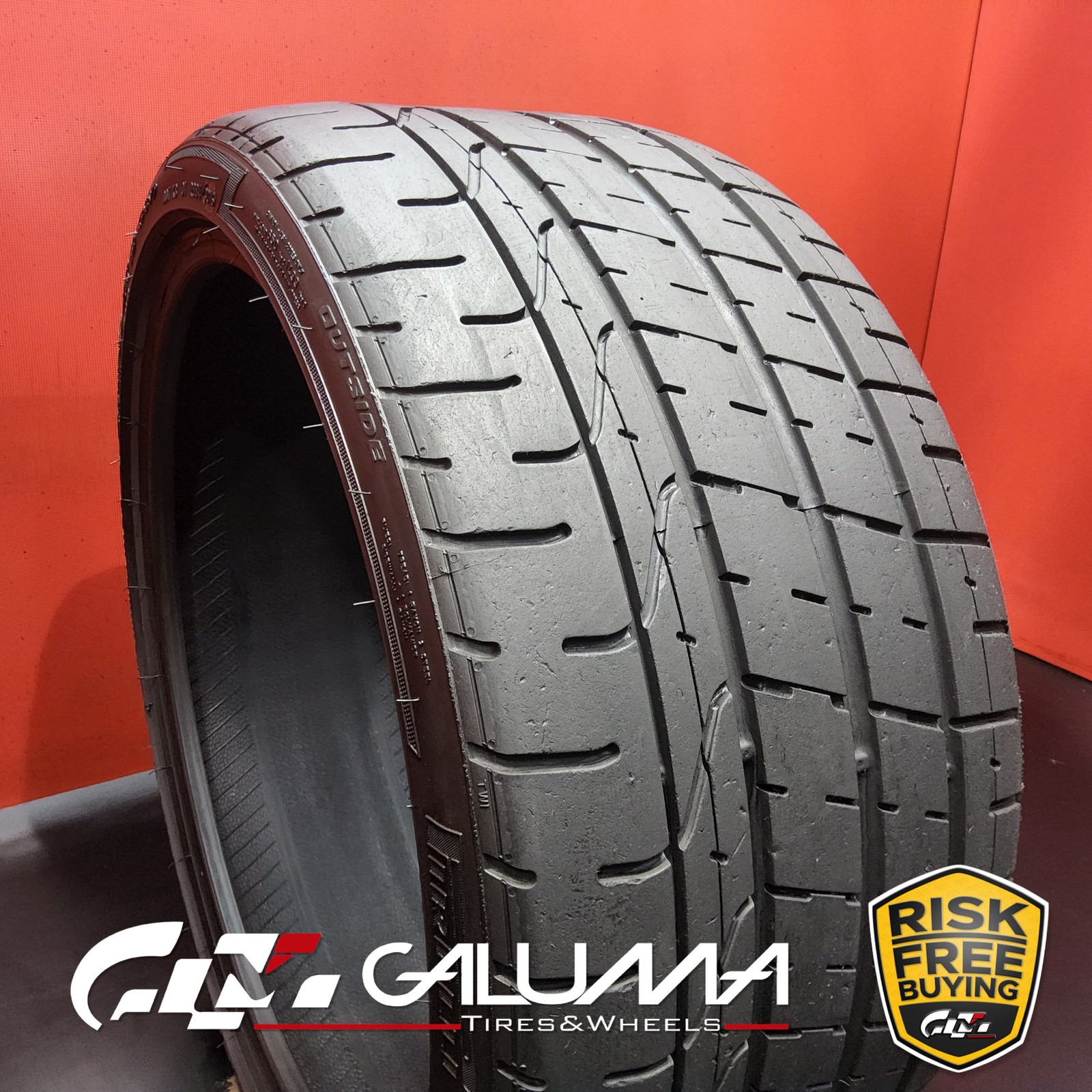 (One) Tire LikeNEW Pirelli P Zero Corsa Asimmetrico 2 265/30ZR19 No Repair 93939