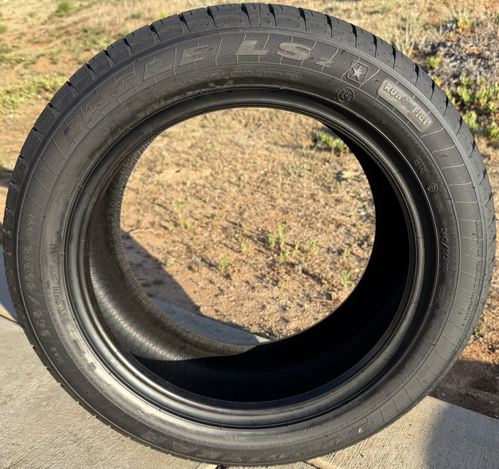 FOUR BRAND NEW 245/50R18 Goodyear Eagle LS2 All Season ★ BMW Run Flat ROF Tires