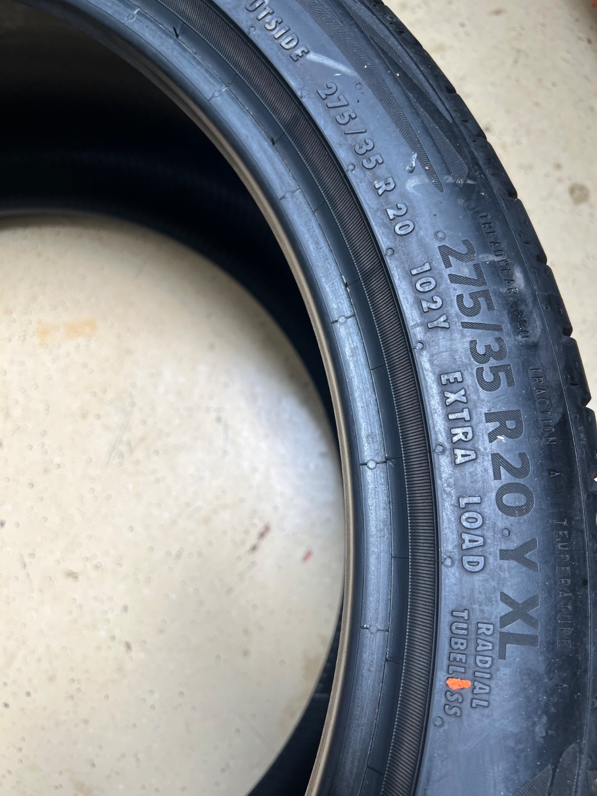 1 – NICE 275/35R20 XL (102Y) Continental EcoContact 6 Q (* MO) BMW/Mercedes 7056