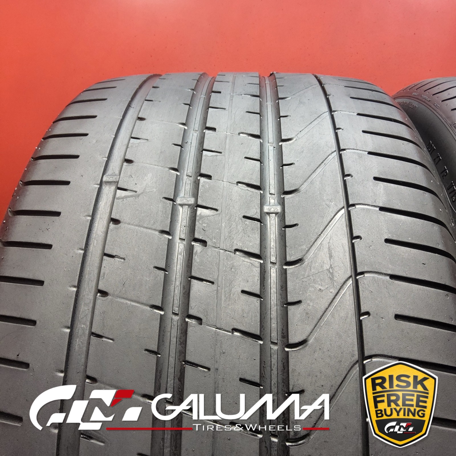 Set of 2 Tires Pirelli P Zero XL 315/30ZR22 315/30/22 3153022 No Repairs #89524
