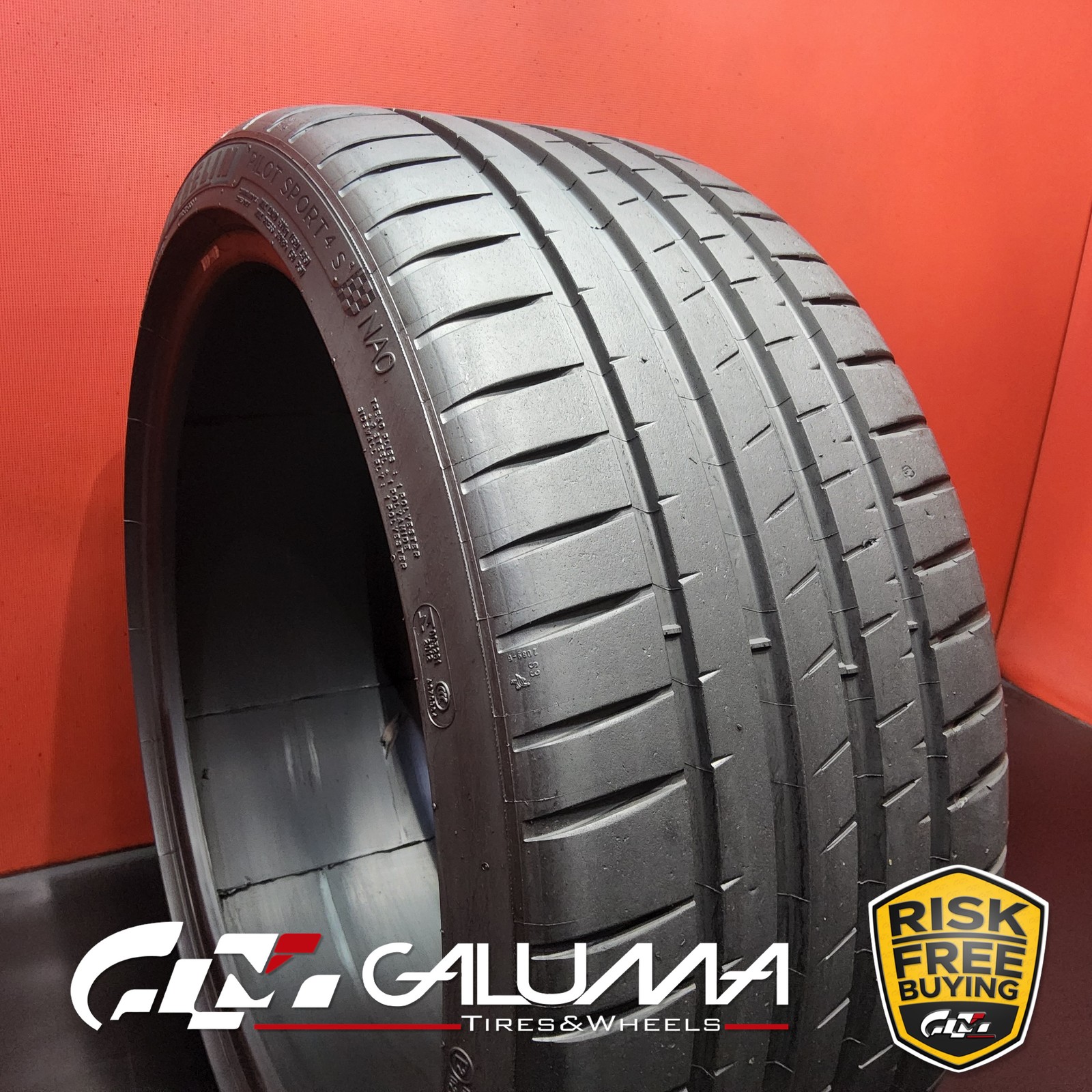 1 Tire LikeNEW Michelin Pilot Sport 4S NA0 XL 245/35ZR20 95Y No Repairs #96105