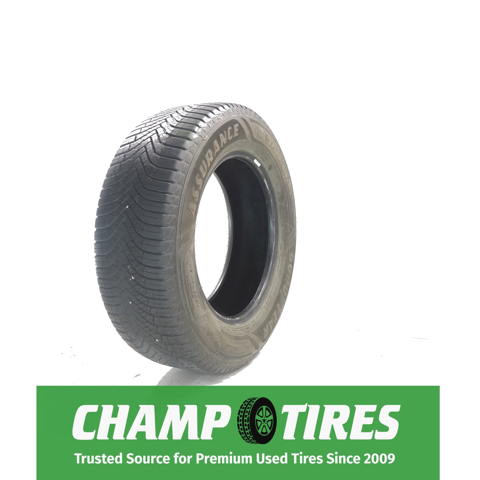 P255/65R18 Goodyear Assurance WeatherReady 2 111 V Used 8/32nds