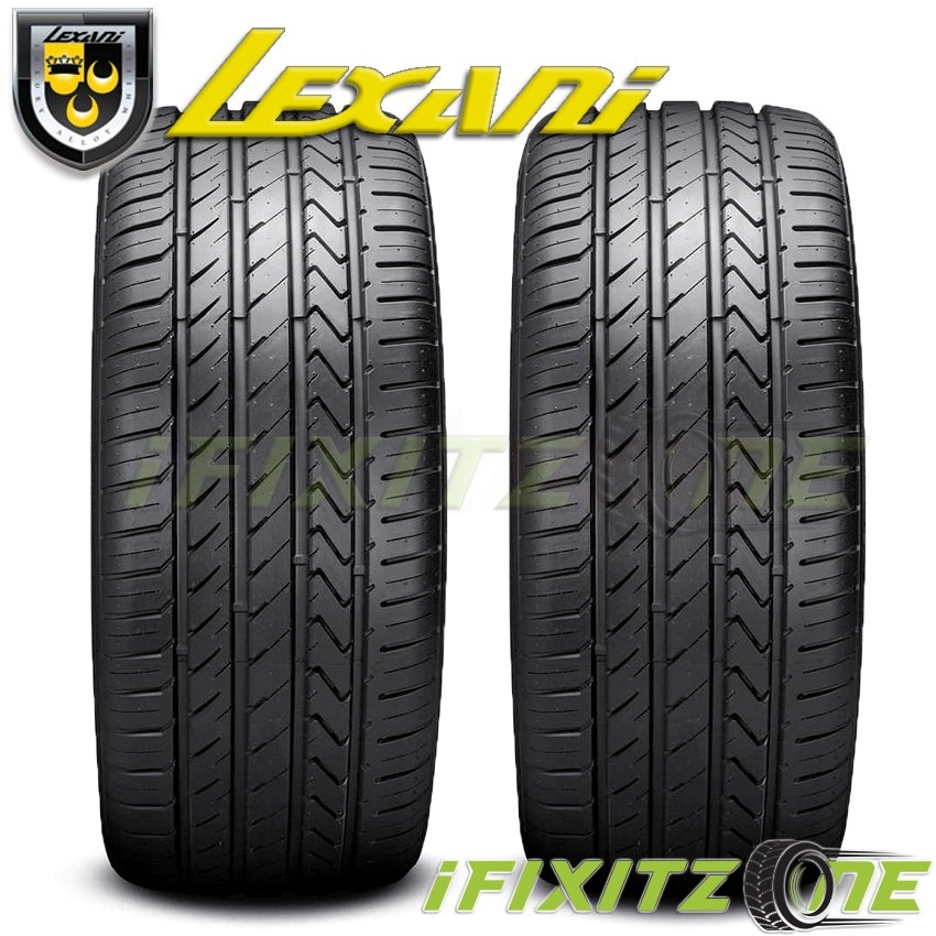 4 Lexani LX-Twenty 265/30R19 93W XL Tires, 320AA UTQG, 55K Mileage, Performance